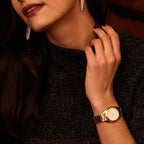 Reloj Bulova Surveyor Mujer Acero Dorado - Detalle de esfera
