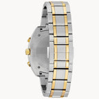 Reloj Bulova Curv Hombre Acero Bicolor - Detalle de esfera