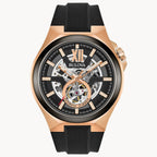 98A177 Reloj Bulova Machine de hombre automático pulsera de resina