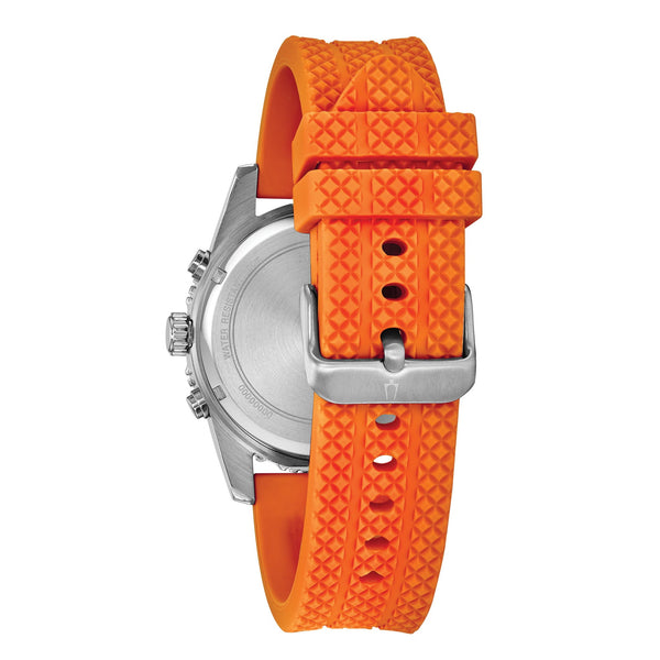 98A204 Bulova Cronógrafo Reloj para Hombre - Resina Naranja