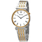 Reloj Bulova Regatta Hombre Correa de Acero Bicolor - Vista lateral