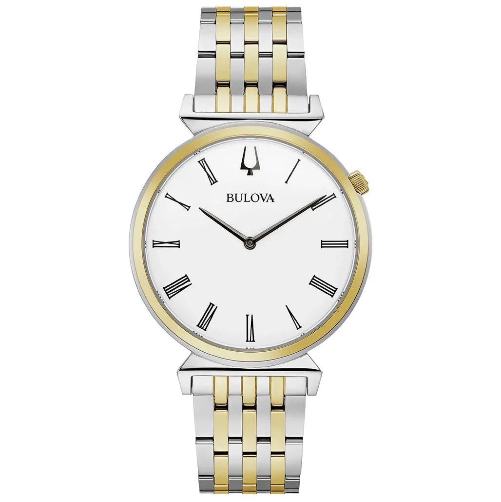 Reloj Bulova Regatta Hombre Correa de Acero Bicolor - Reloj original en Guatemala