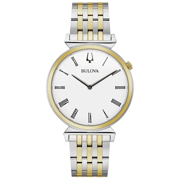 Reloj Bulova Regatta Hombre Correa de Acero Bicolor - Reloj original en Guatemala