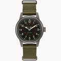 98A255 Bulova Hack Watch de caballero pulsera de cuero