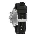 Reloj Bulova Sport Hombre Correa Silicona Negro - Detalle de esfera