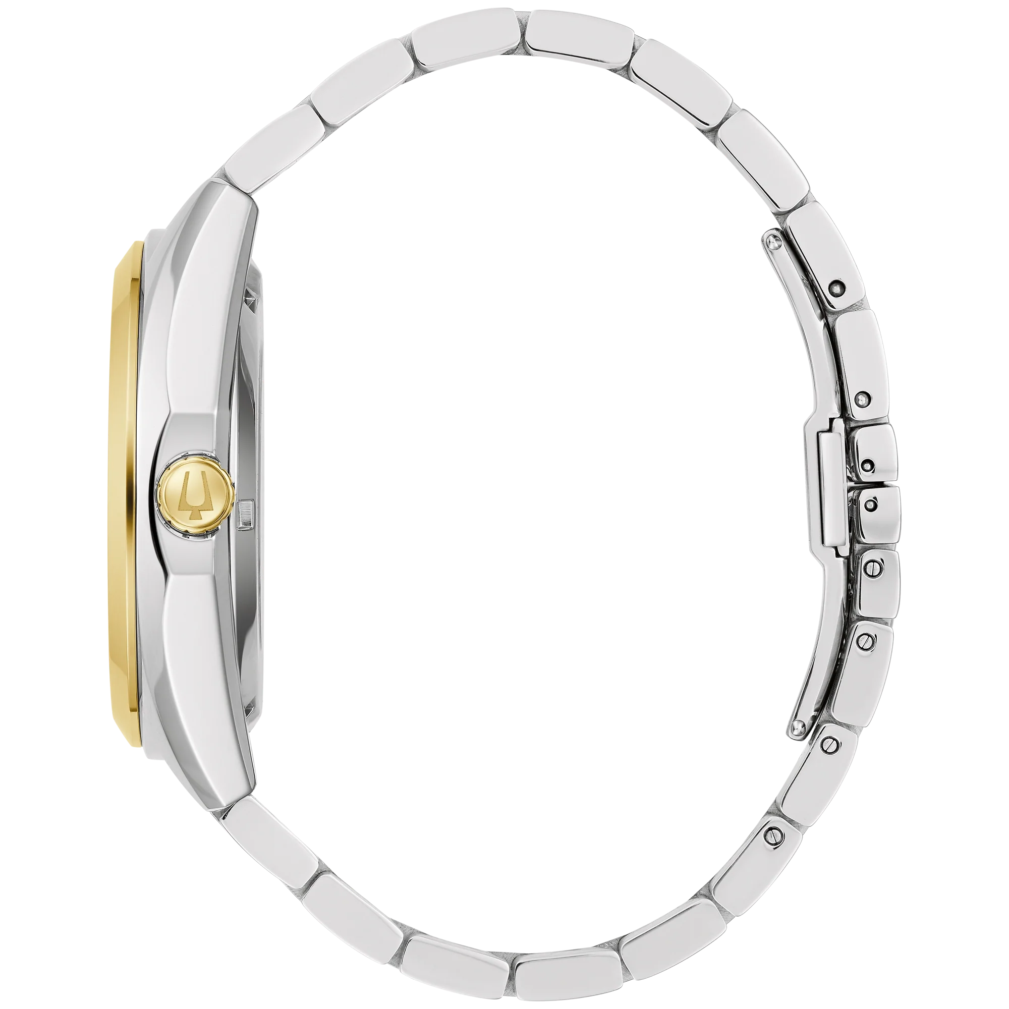 Reloj Bulova Surveyor Automático Hombre Acero Bicolor - Vista lateral