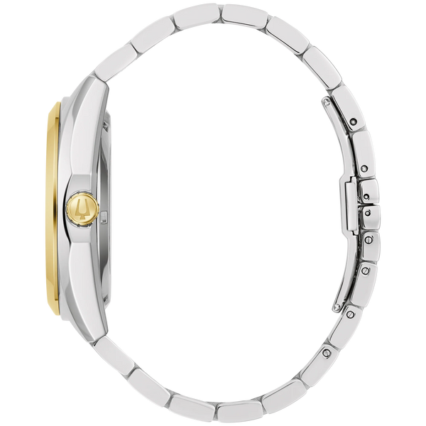 Reloj Bulova Surveyor Automático Hombre Acero Bicolor - Vista lateral