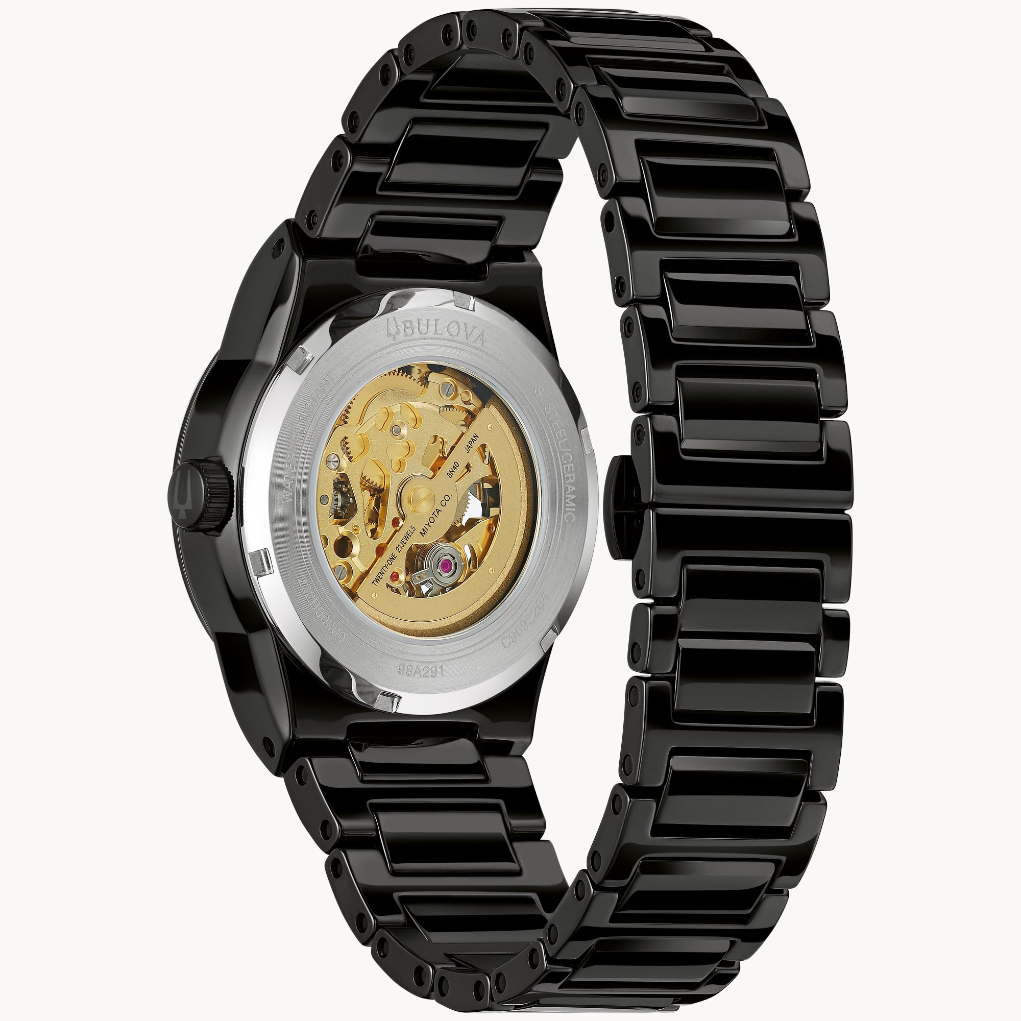 98A291 Bulova Milennia Moderno para Caballero banda de metal