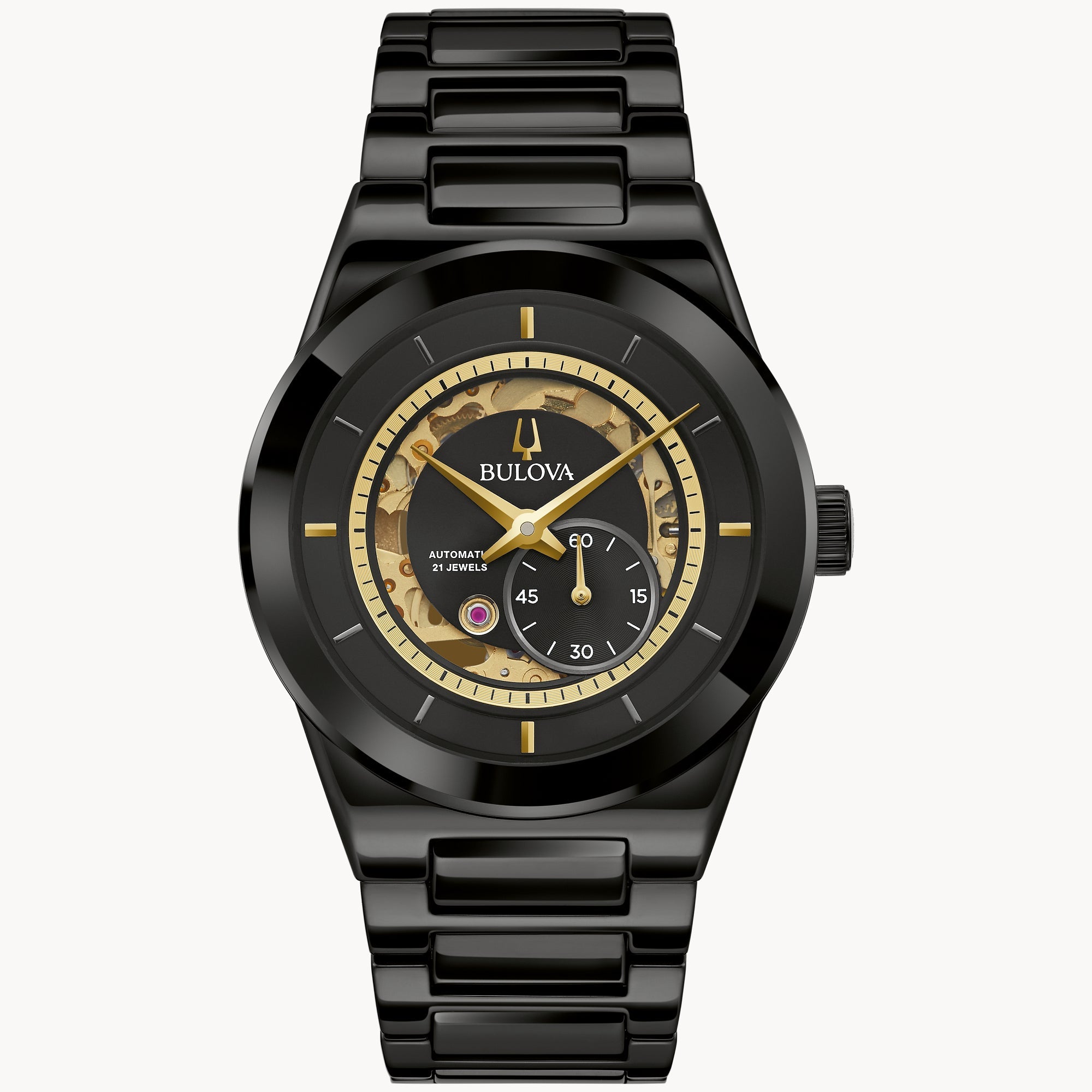 98A291 Bulova Milennia Moderno para Caballero banda de metal
