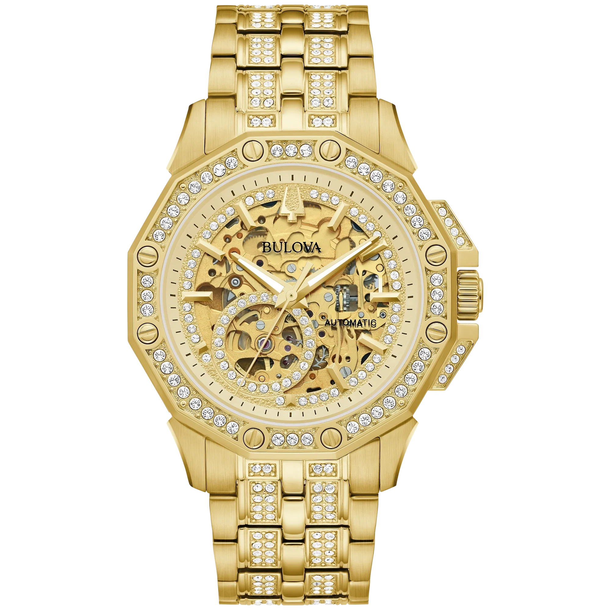 98A292 Reloj Bulova Octava de hombre correa de metal
