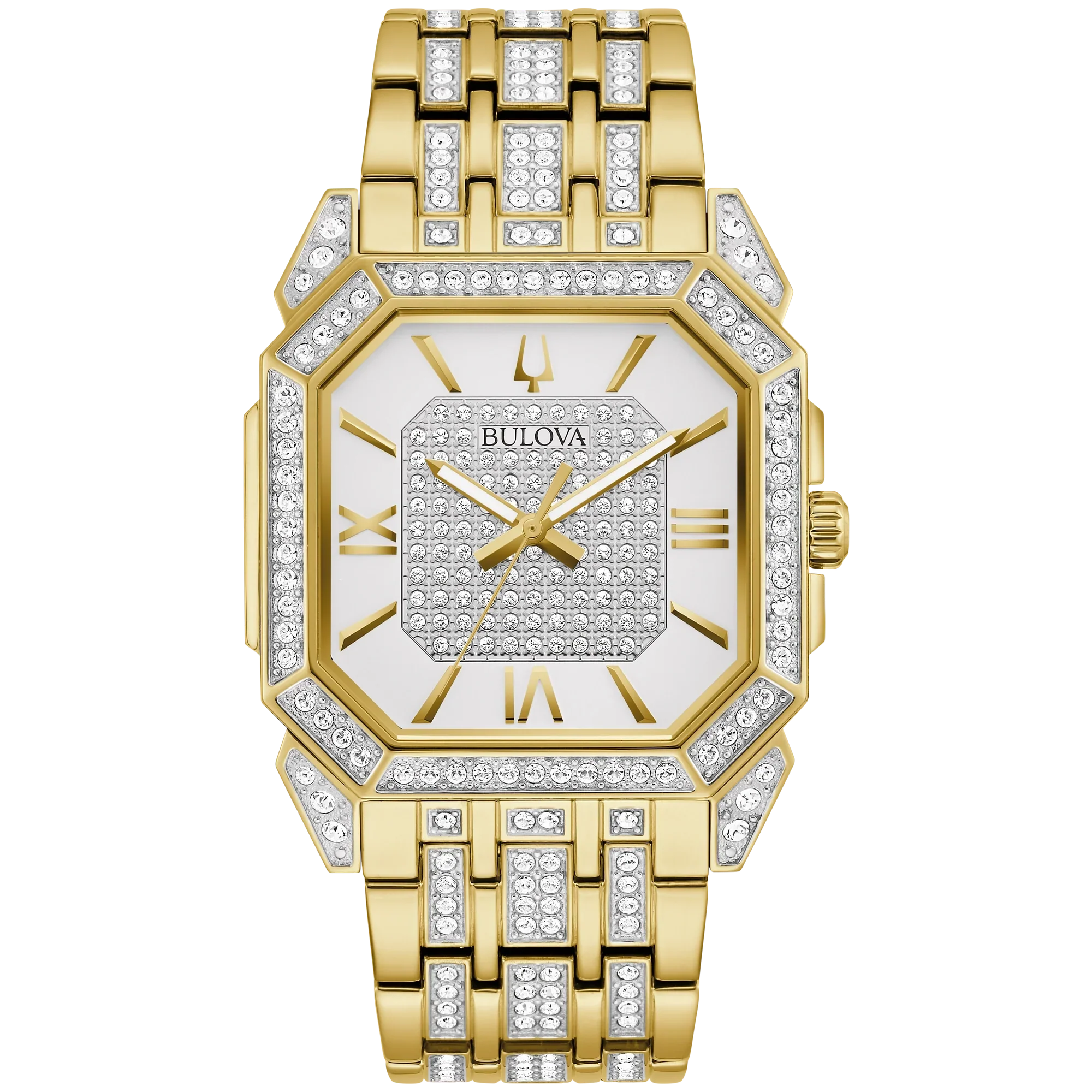 Reloj Bulova Octava Hombre Acero Dorado - Reloj original en Guatemala