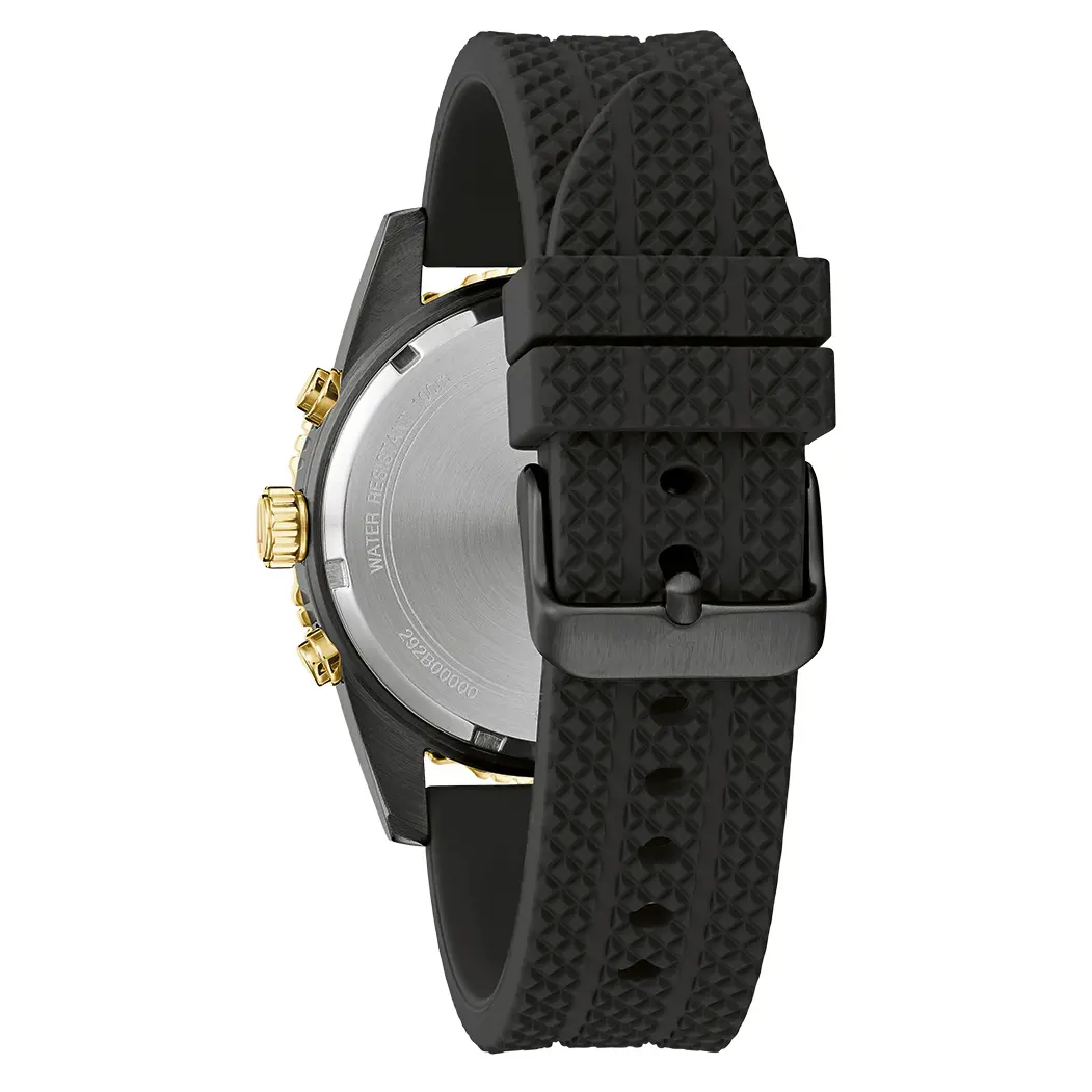 98A297 Reloj Bulova Sport de hombre correa de silicona - Resina Negro