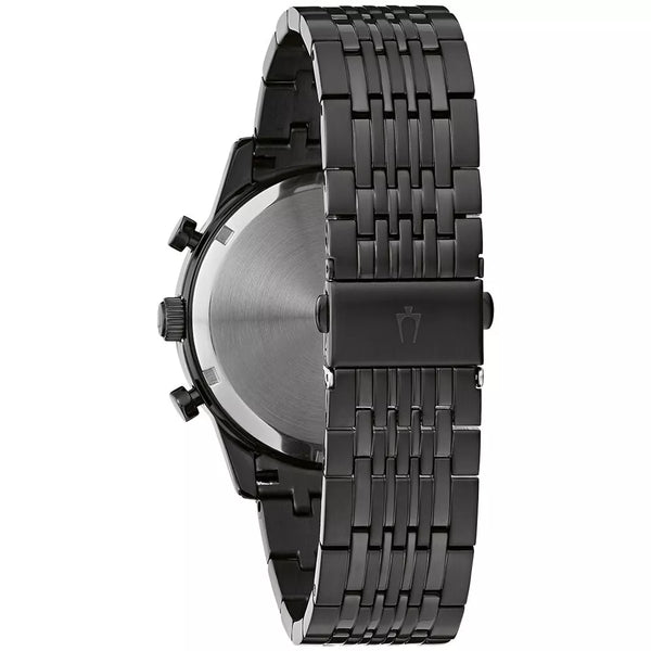 Reloj Bulova Classic Hombre Acero Negro Esfera - Vista lateral