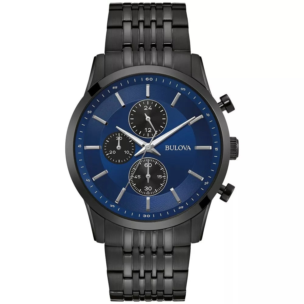 Reloj Bulova Classic Hombre Acero Negro Esfera - Reloj original en Guatemala