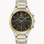 98A301 Bulova Curv de hombre pulsera de metal