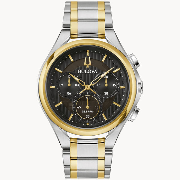 98A301 Bulova Curv de hombre pulsera de metal
