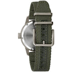 Reloj Bulova Hack Military Hombre Correa Tela - Vista lateral