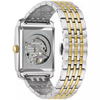 98A308 Bulova Skeleton de hombre pulsera de metal