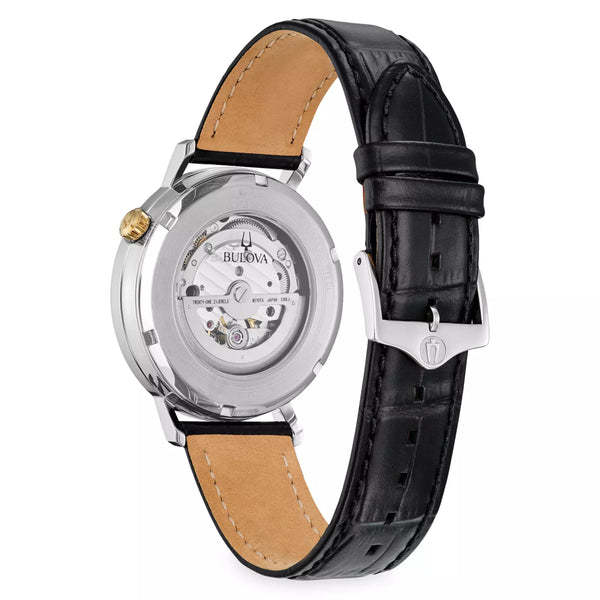 Reloj Bulova Disney Mickey Mouse unisex pulsera de piel 41 mm - Vista lateral