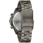 Reloj Bulova Sport Hombre Acero Gris Esfera Azul - Detalle de esfera