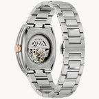 98A319 Reloj Bulova Machine de caballero pulsera de metal