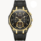98A328 Reloj Bulova Curv de hombre correa de resina