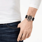 Reloj Bulova Marine Star Hombre Caucho Tono Oro - Vista 5