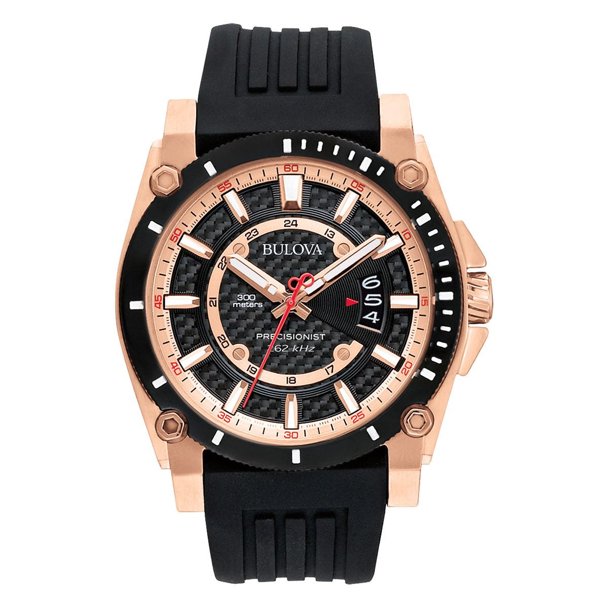 Reloj Bulova Icon Precisionist de hombre correa de silicona 46 mm - Reloj original en Guatemala