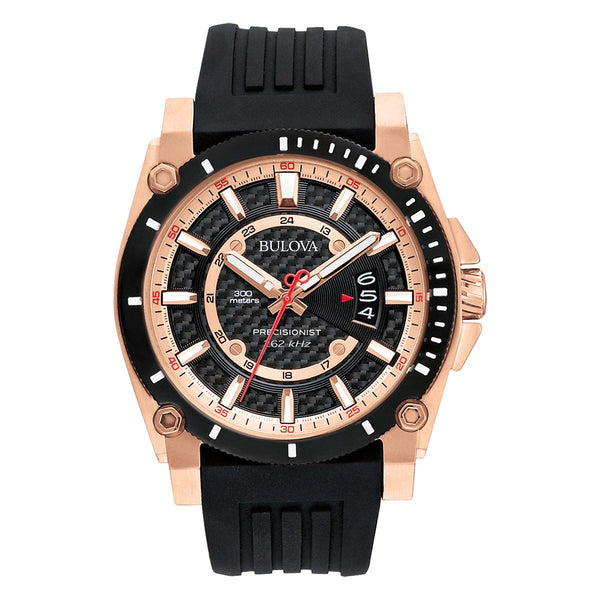 Reloj Bulova Icon Precisionist de hombre correa de silicona 46 mm - Reloj original en Guatemala
