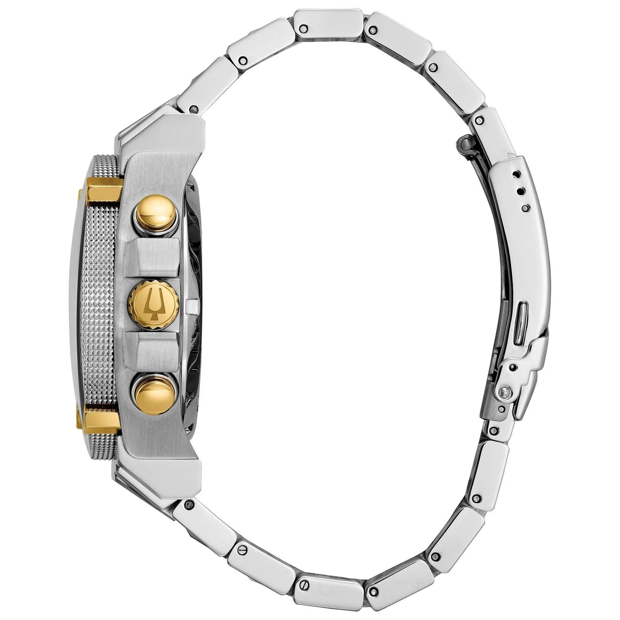Reloj Bulova Precisionist Hombre Acero Bicolor - Vista trasera