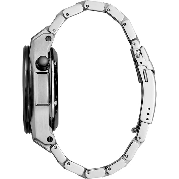 Reloj Bulova Icon de hombre pulsera de metal 48 mm - Vista lateral