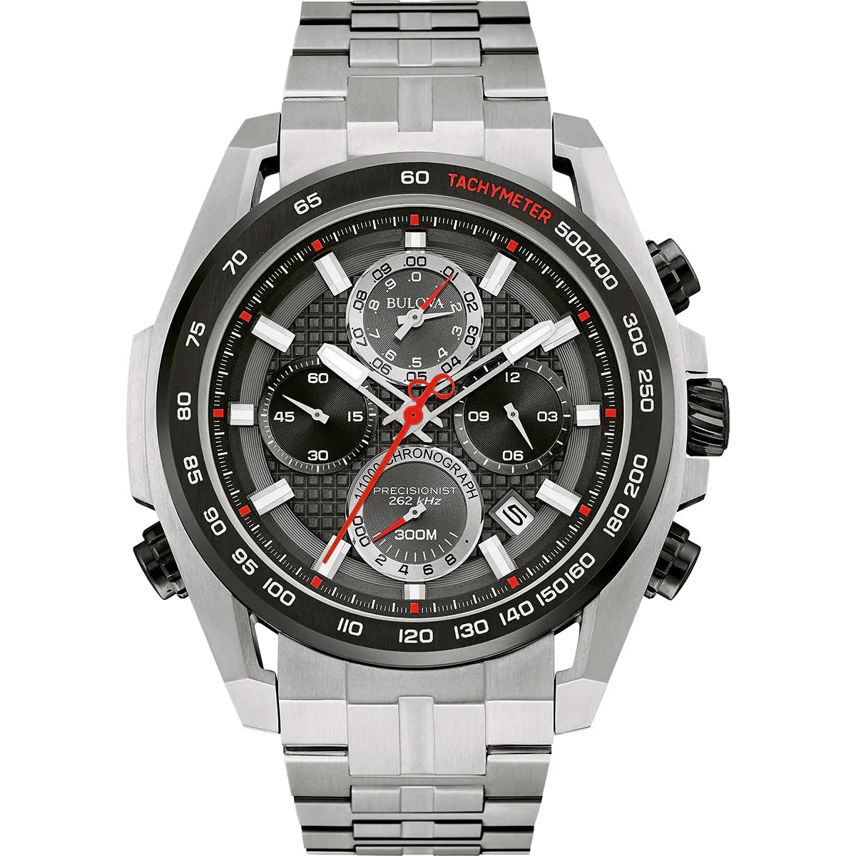 Reloj Bulova Icon de hombre pulsera de metal 48 mm - Reloj original en Guatemala