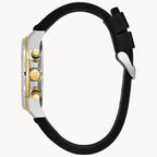 Reloj Bulova Marine Star Hombre Caucho Tono Dorado - Vista trasera