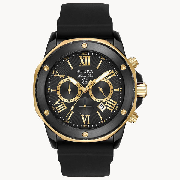 Reloj Bulova para caballero pulsera de caucho - Reloj original en Guatemala