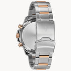 Reloj Bulova Marine Star Hombre Acero Bicolor Azul - Vista trasera