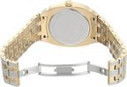 Reloj Bulova Crystal Hombre Metal Dorado - Vista 5