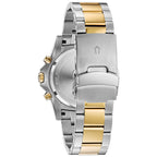 Reloj Bulova Marine Star Hombre Acero Bicolor Esfera Negra - Vista lateral