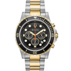 Reloj Bulova Marine Star Hombre Acero Bicolor Esfera Negra - Reloj original en Guatemala