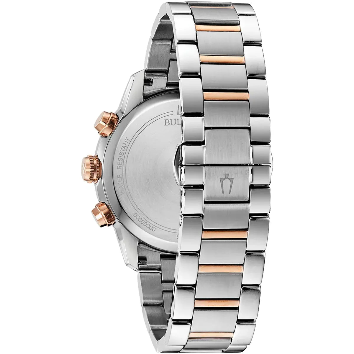 98B335 Reloj Bulova Sutton de caballero pulsera de metal 44 mm