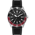 Reloj Bulova Marine Star Hombre Correa Caucho Negro y Rojo - Reloj original en Guatemala