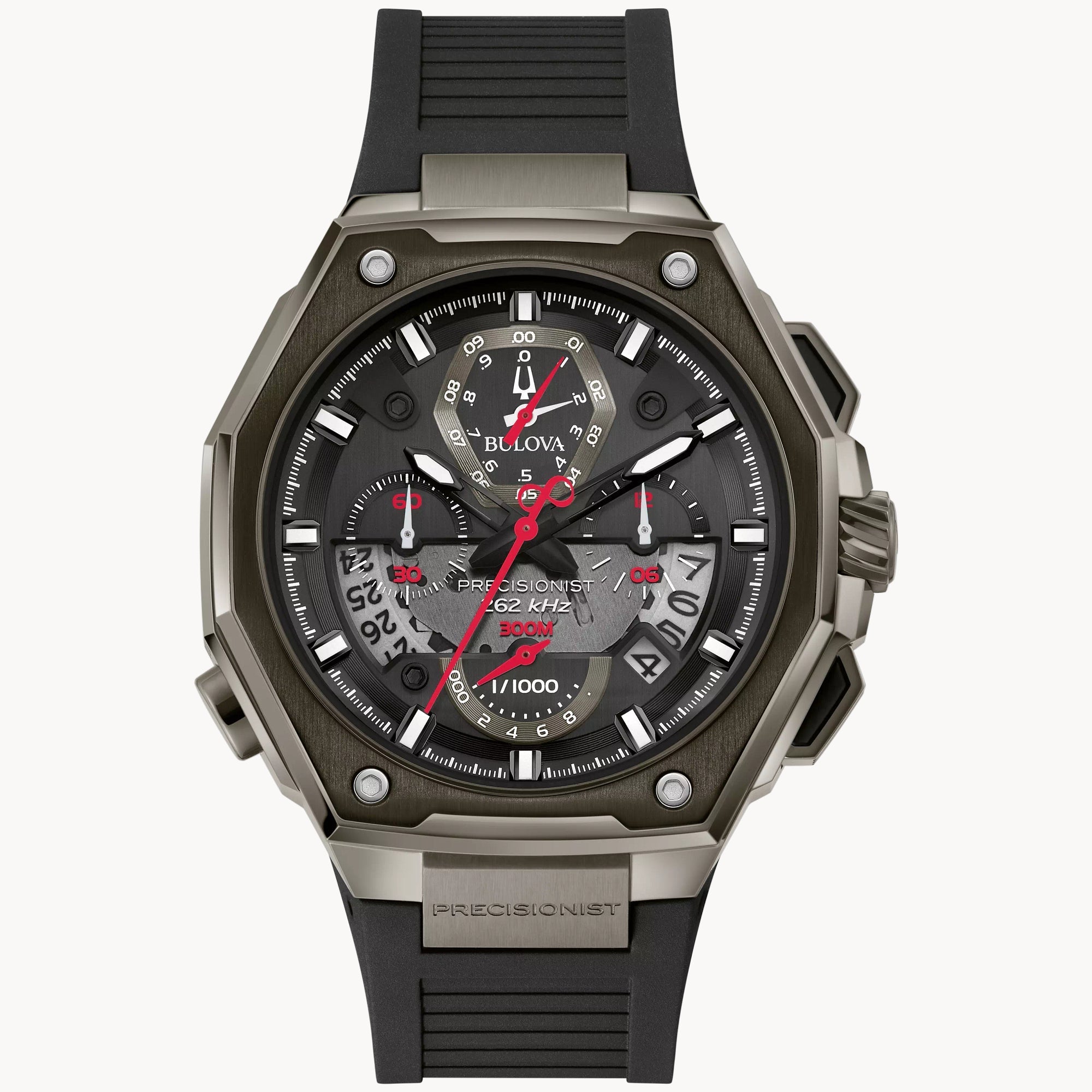 98B358 Reloj Bulova Series X de hombre pulsera de resina 45 mm