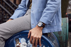 Reloj Bulova Parking Meter Hombre Correa Cuero - Vista 5