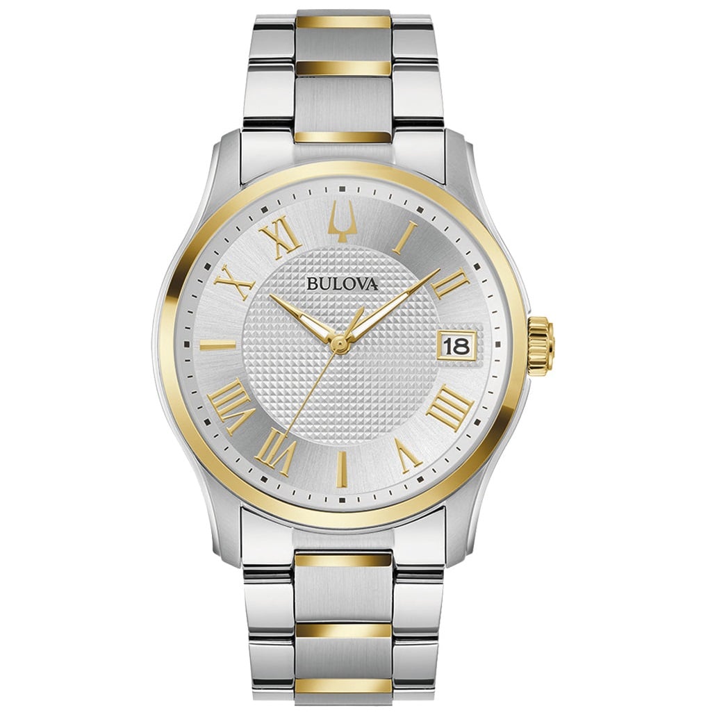 Reloj Bulova Wilton Hombre Acero Bicolor - Reloj original en Guatemala