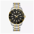 Reloj Bulova Hombre Acero Bicolor Esfera Negra - Reloj original en Guatemala