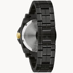 Reloj Bulova Precisionist Hombre Acero Negro - Detalle de esfera