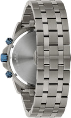 98B411 Reloj Bulova Marine de hombre banda de metal - Acero Inoxidable Plateado