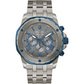 98B411 Reloj Bulova Marine de hombre banda de metal - Acero Inoxidable Plateado