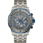98B411 Reloj Bulova Marine de hombre banda de metal - Acero Inoxidable Plateado