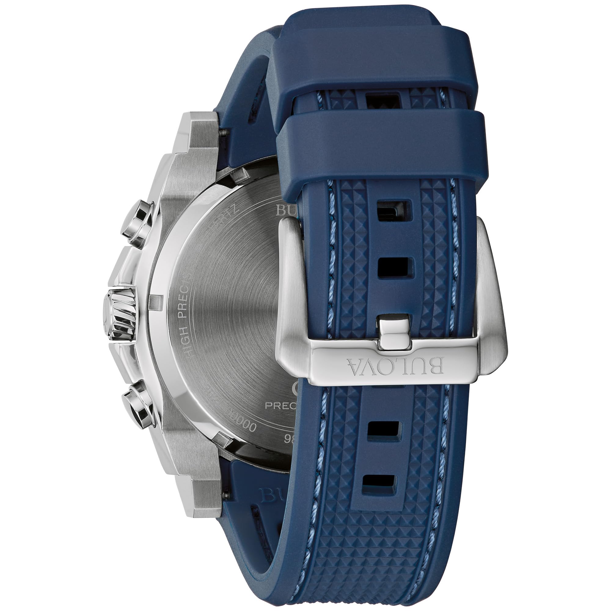 Reloj Bulova Precisionist Hombre Correa Caucho - Vista 5