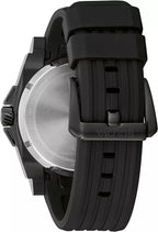 Reloj Bulova Precisionist de caballero pulsera de caucho - Detalle de esfera